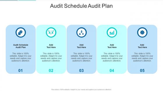Audit Schedule Audit Plan In Powerpoint And Google Slides Cpb