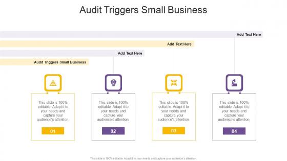 Audit Triggers Small Business In Powerpoint And Google Slides Cpb