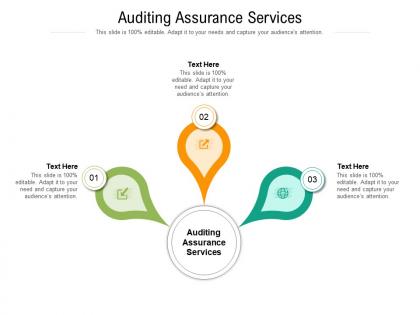 Auditing assurance services ppt powerpoint presentation pictures example cpb