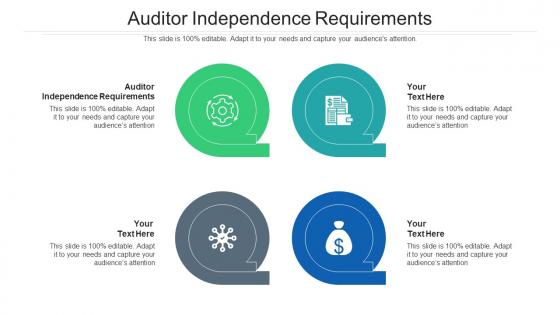Auditor independence requirements ppt powerpoint presentation styles shapes cpb