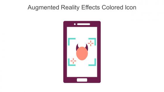 Augmented Reality Effects Colored Icon In Powerpoint Pptx Png And Editable Eps Format