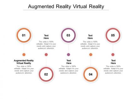 Augmented reality virtual reality ppt powerpoint presentation show template cpb