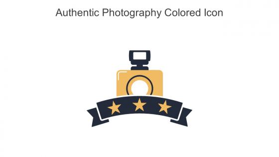 Authentic Photography Colored Icon In Powerpoint Pptx Png And Editable Eps Format