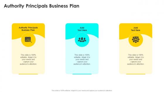 Authority Principals Business Plan In Powerpoint And Google Slides Cpb