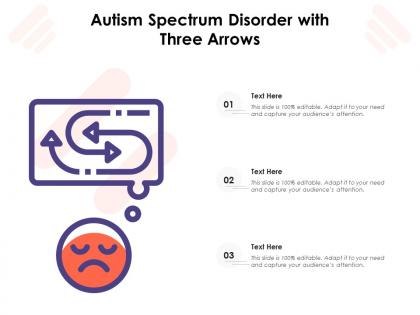 Autism spectrum disorder with three arrows