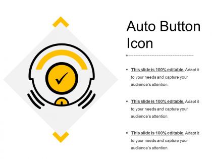 Auto button icon