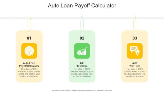 Auto Loan Payoff Calculator In Powerpoint And Google Slides Cpb