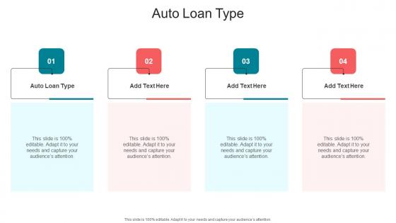 Auto Loan Type In Powerpoint And Google Slides Cpb