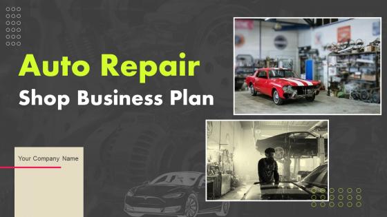 Auto Repair Shop Business Plan Powerpoint Presentation Slides