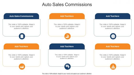 Auto Sales Commissions In Powerpoint And Google Slides Cpb