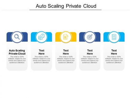 Auto scaling private cloud ppt powerpoint presentation styles format ideas cpb