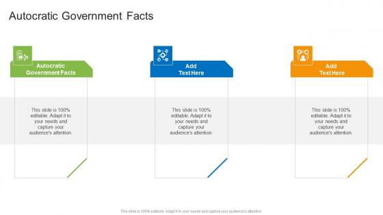 Autocratic Government Facts In Powerpoint And Google Slides Cpb