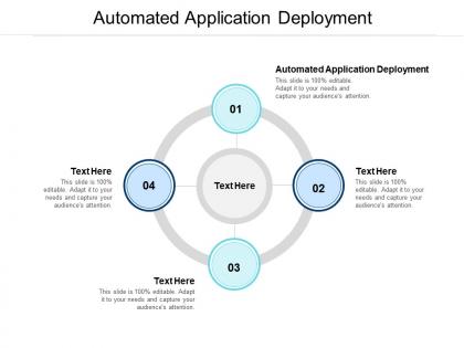 Automated application deployment ppt powerpoint presentation outline slide cpb
