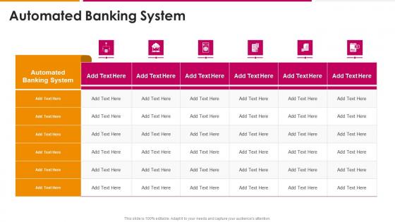 Automated Banking System In Powerpoint And Google Slides Cpb