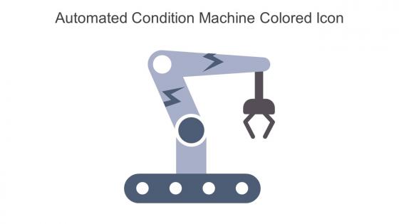 Automated Condition Machine Colored Icon In Powerpoint Pptx Png And Editable Eps Format
