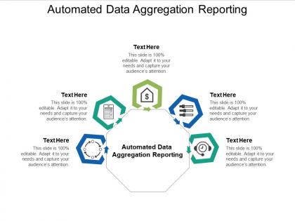 Automated data aggregation reporting ppt powerpoint presentation infographics structure cpb