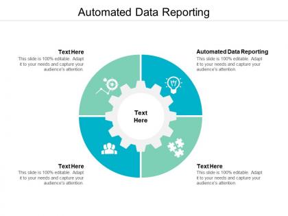 Automated data reporting ppt powerpoint presentation pictures format ideas cpb