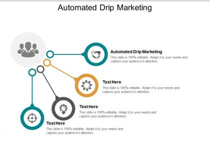 Automated drip marketing ppt powerpoint presentation summary mockup cpb