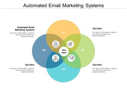 Automated email marketing systems ppt powerpoint presentation summary slides cpb