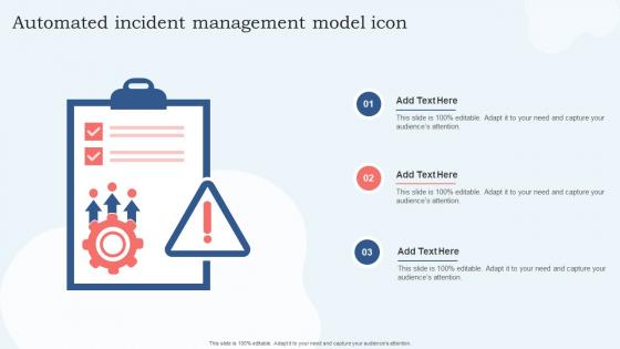 Automated Incident Management Model Icon