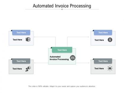 Automated invoice processing ppt powerpoint presentation cpb