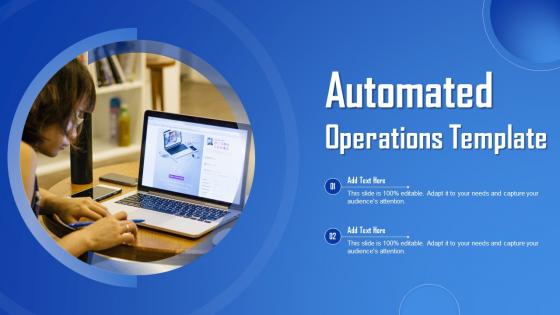 Automated Operations Template Ppt Powerpoint Presentation Infographics Icons