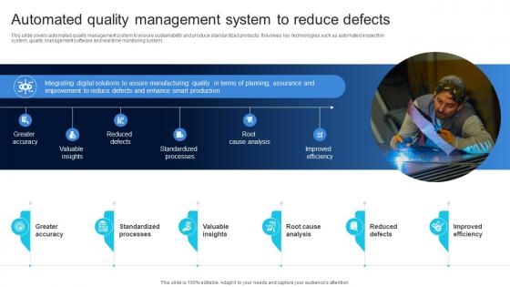 Automated Quality Management System Ensuring Quality Products By Leveraging DT SS V