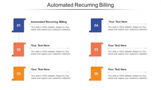 Automated Recurring Billing Ppt Powerpoint Presentation Ideas Example Topics Cpb
