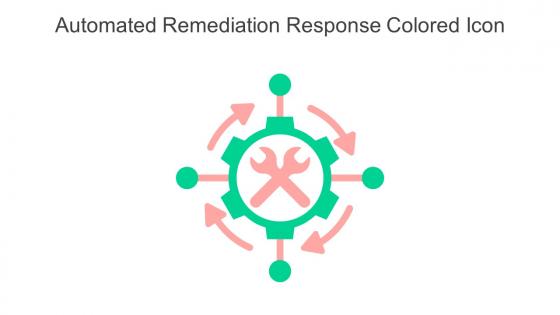 Automated Remediation Response Colored Icon In Powerpoint Pptx Png And Editable Eps Format