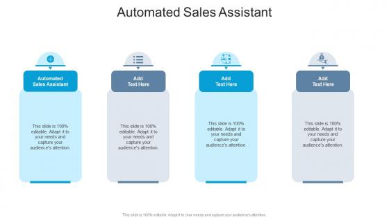 Automated Sales Assistant In Powerpoint And Google Slides Cpb