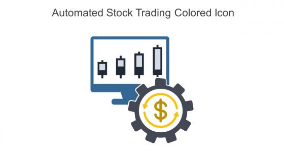 Automated Stock Trading Colored Icon In Powerpoint Pptx Png And Editable Eps Format