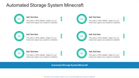 Automated Storage System Minecraft In Powerpoint And Google Slides Cpb