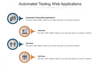 Automated testing web applications ppt powerpoint presentation layouts microsoft cpb