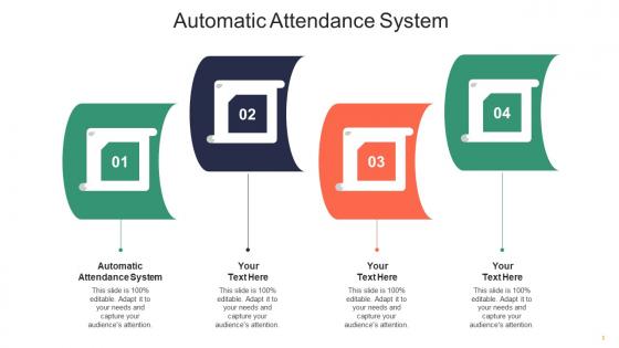 Automatic attendance system ppt powerpoint presentation slides background cpb