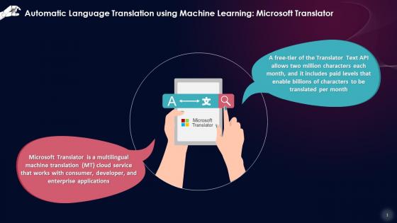 Automatic Language Translation Via Microsoft Translator Training Ppt