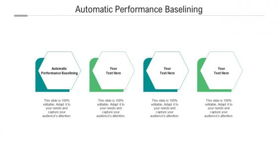 Automatic performance baselining ppt powerpoint presentation model images cpb