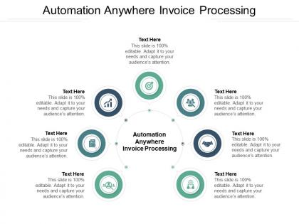 Automation anywhere invoice processing ppt powerpoint presentation slides clipart cpb