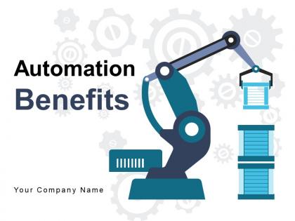 Automation benefits environmental planning business organisation productivity availability performance