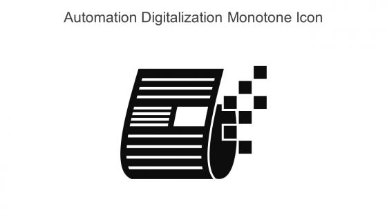 Automation Digitalization Monotone Icon In Powerpoint Pptx Png And Editable Eps Format