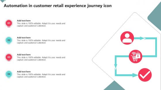 Automation In Customer Retail Experience Journey Icon