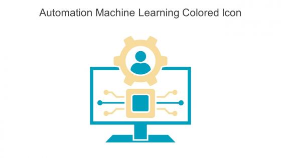 Automation Machine Learning Colored Icon In Powerpoint Pptx Png And Editable Eps Format