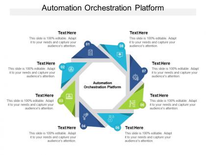 Automation orchestration platform ppt powerpoint presentation infographic template sample cpb