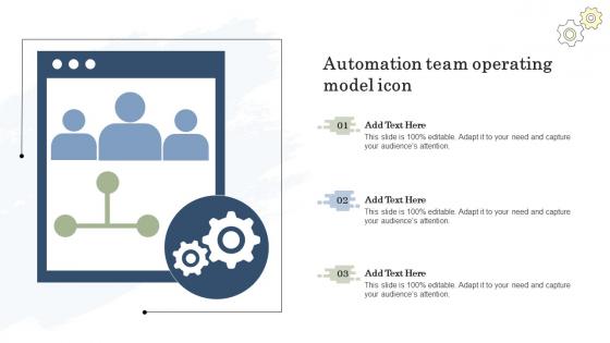 Automation Team Operating Model Icon
