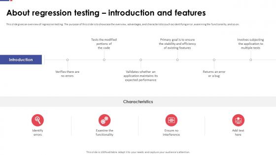 Automation Testing For Quality Assurance About Regression Testing Introduction And Features