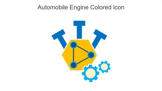 Automobile Engine Colored Icon In Powerpoint Pptx Png And Editable Eps Format