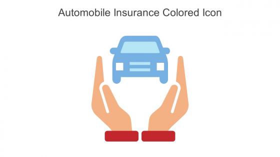 Automobile Insurance Colored Icon In Powerpoint Pptx Png And Editable Eps Format