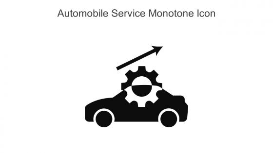 Automobile Service Monotone Icon In Powerpoint Pptx Png And Editable Eps Format