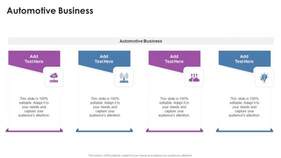 Automotive Business In Powerpoint And Google Slides Cpb
