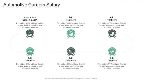 Automotive Careers Salary In Powerpoint And Google Slides Cpb