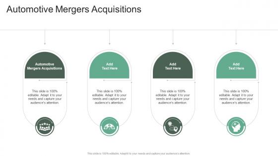 Automotive Mergers Acquisitions In Powerpoint And Google Slides Cpb